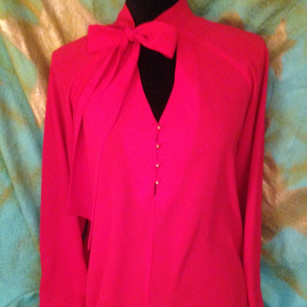 ZARA RED BLOUSE